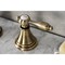 Kingston Brass KS2983TAL Widespread Bathroom Faucet with Brass Pop-Up, Antique Brass KS2983TAL - alternate 4